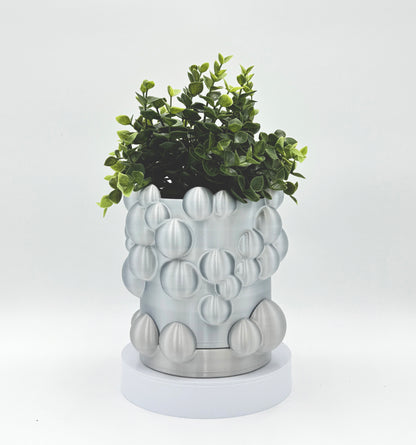 Flower Pot TO THE SKY (Silver)